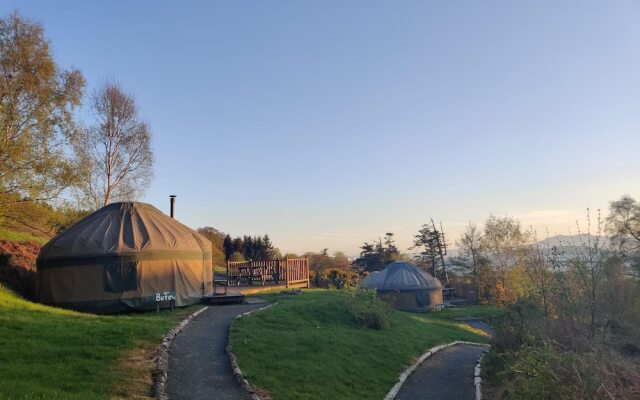 Charming Yurt in Kelburn Estate Near Largs