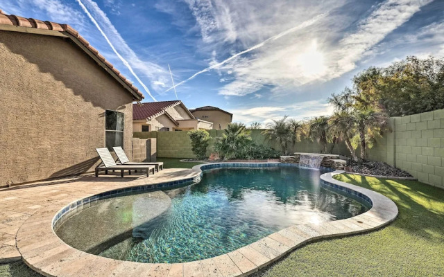 Sun-dappled Goodyear Home: Fire Pit, Pool, Patio
