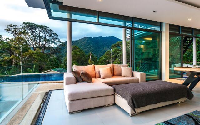 Paradesa - Seaview 3 bedroom private pool villa in Kamala
