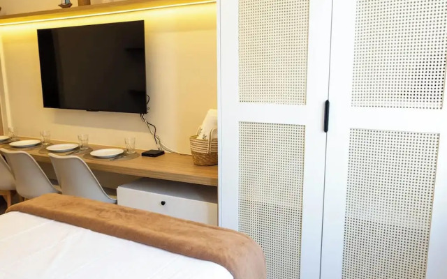 Apto com Wi-fi Frente mar - Conforto e Praticidade