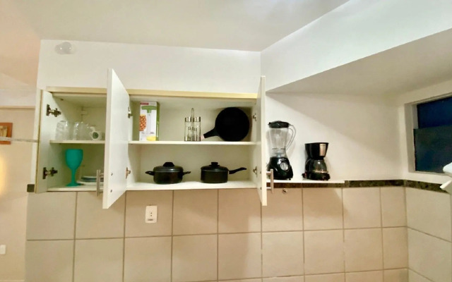 Terrazzo 110 Ponta Negra Praia Flat - NBI - 54 m2 - Smart Tv