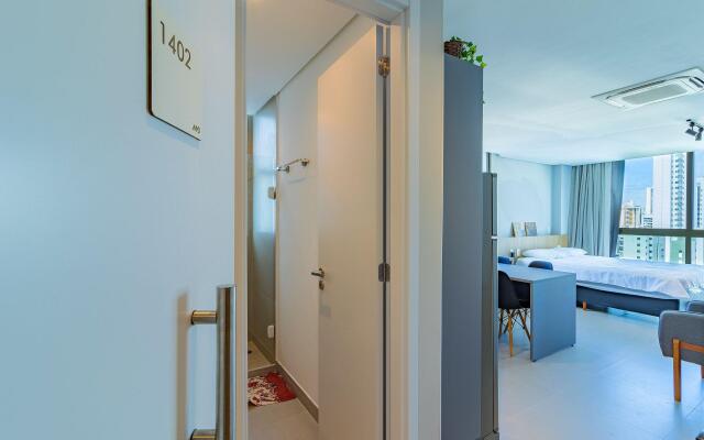 Rooftop #1402 - Studio em Boa Viagem por Carpediem