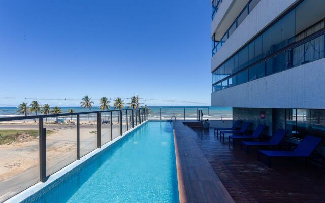 Lindo apto com vista para o mar CSM0021