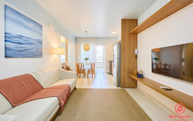 Bh33: Apto Perto De 4 Praias Com Ar E Piscina!