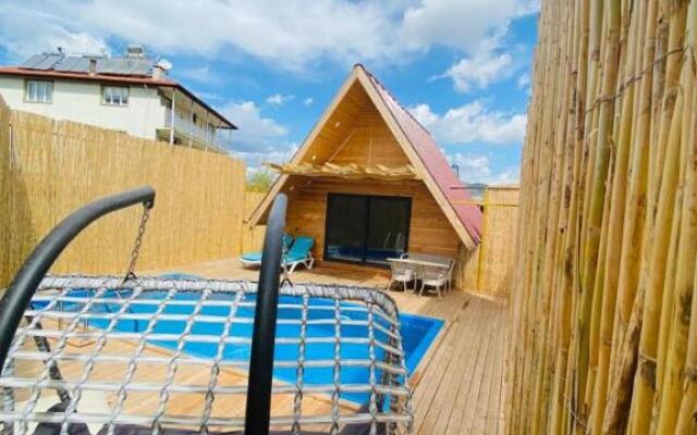 Wonderful Bungalow with Private Pool, Garden and BBQ in Fethiye