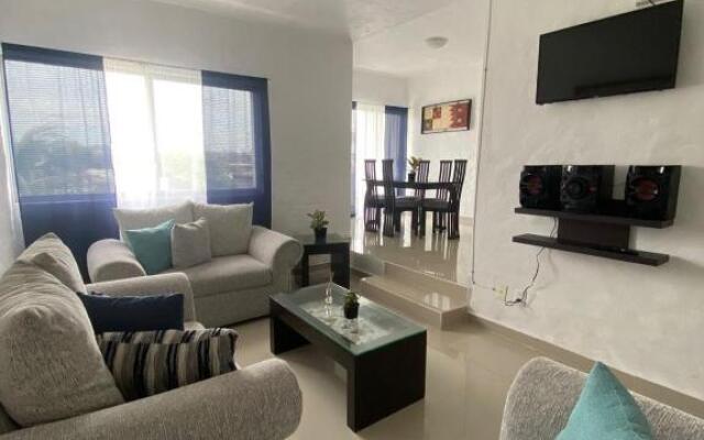 hermoso departamento, condominio suites las palmas