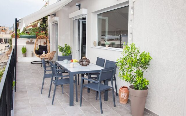 Cozy Penthouse - Stunning View Acropolis