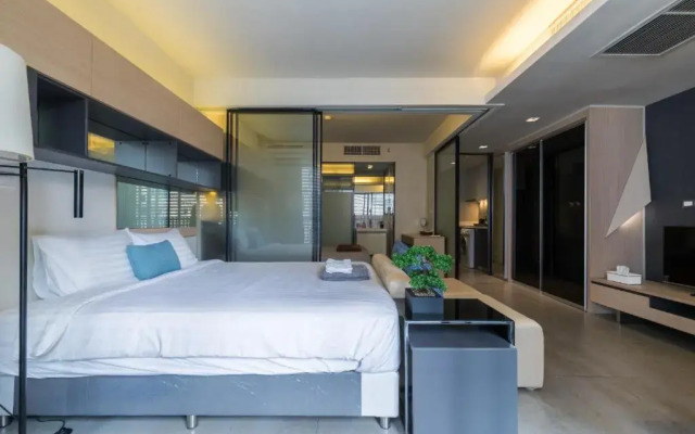 Stylish room ,2beds, Free Wi-Fi,Netflix, BTS Asok, Sukhumvit