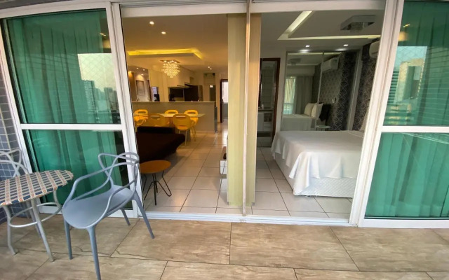 APARTAMENTO 17º Andar Beira Mar com 2 QUARTOS