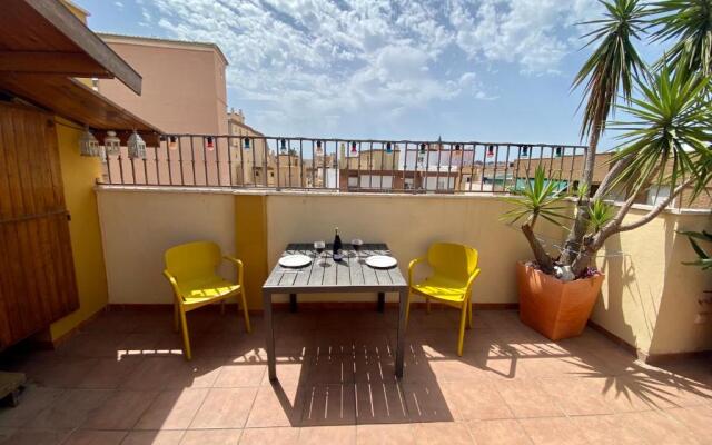 Penthouse with 45 m2 private terrace