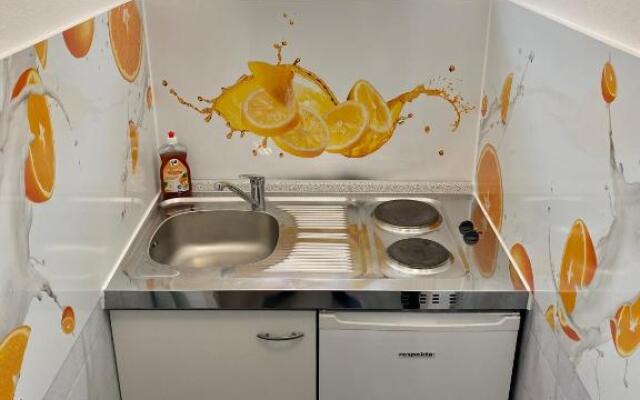 Apartment 2P. Balkon Zentral 1.4