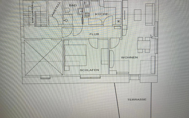 Peedy's luxuriöse 60m² Wohnung mit Balkonterrasse
