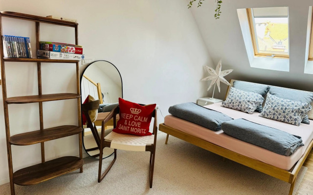 Top view residence in central Ljubljana