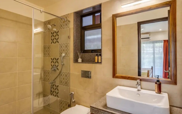 2BR w Pool Sauna 2km to Baga Calangute Beach