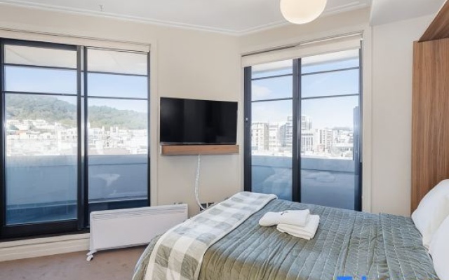 1BR Studio in Te Aro - City Lookout – Guest Rooms – Wellington
