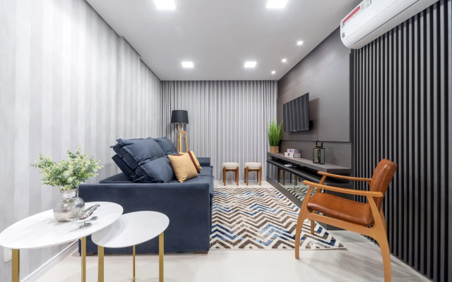 Novíssimo apto de 2 quartos no centro de Gramado