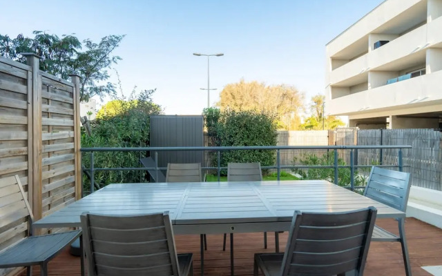 Villa in Valras-plage Near Sandy Beach