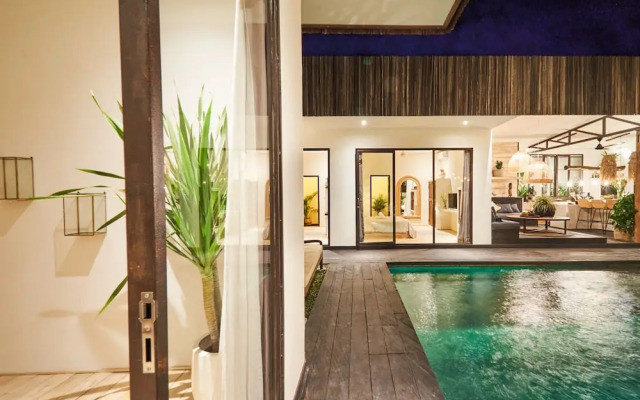 Fabulous 3BR Boho-chic Style, Umalas With Staff