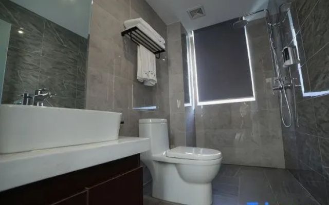 Aichenshi Hotel (Baoding Tianxia Baobai Shopping Plaza) – Bathroom – Baoding