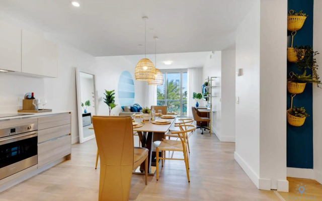 Amazing Pool  Balcony - Up To 6  Near Beach, Hollywood