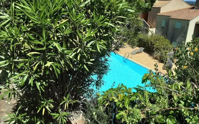 "TI SABLE" Agréable studio climatisé, Jolie Vue Mer, Piscine à Cavalaire sur Mer Golfe de St-Tropez