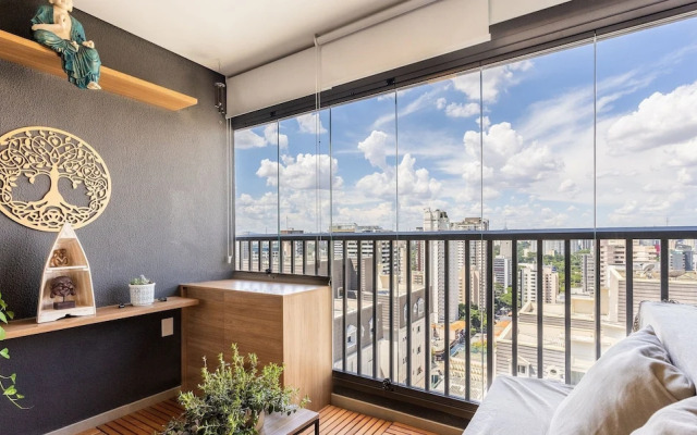 Zen Studio W/panoramic View of Sao Paulo Onj2612