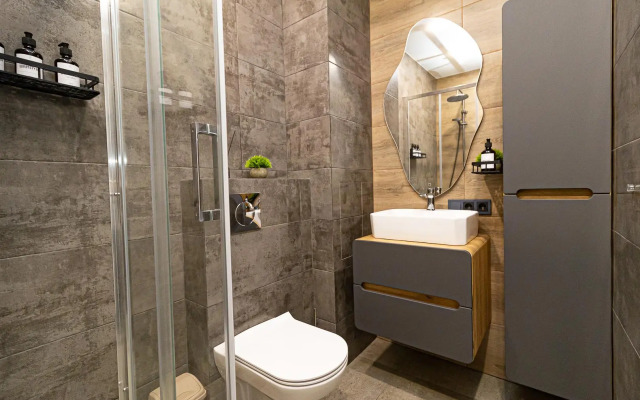 Апартаменты на улице Автолюбителей 1Г корпус 2