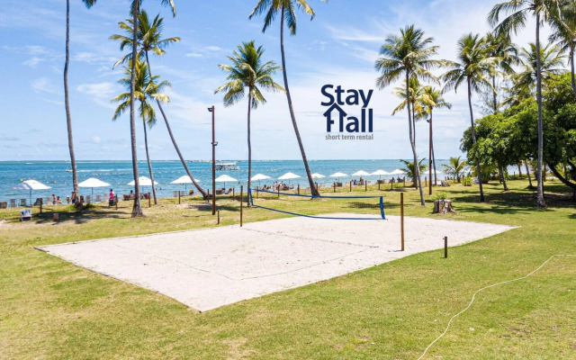 Apt 2QTS-Eco Resort-Condomínio Beira-Mar-SH036