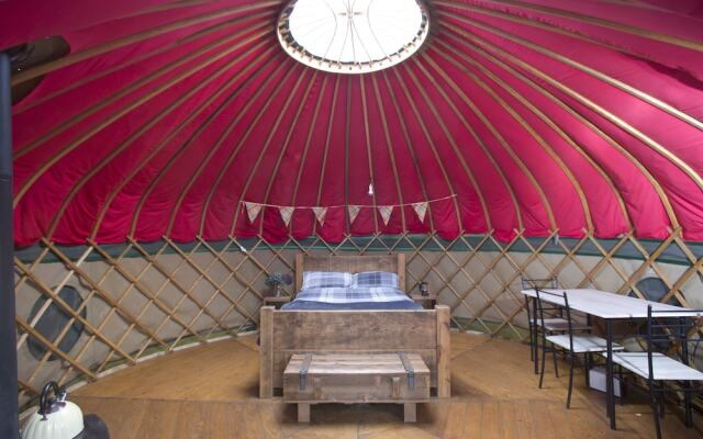 Charming Yurt in Kelburn Estate Near Largs