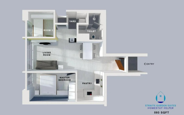 Straits Garden Suites by The Homestay Helper