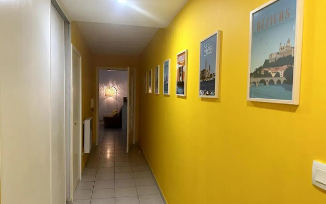 Appt intime, Près d'Arènes, 10min centre, WIFI