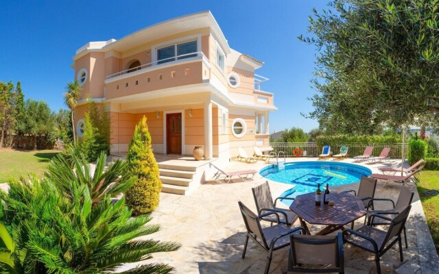 Villa Asimenia Large Private Pool Sea Views A C Wifi Eco-friendly - 2388