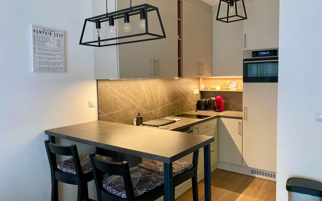 Comfortable place on the Marina port