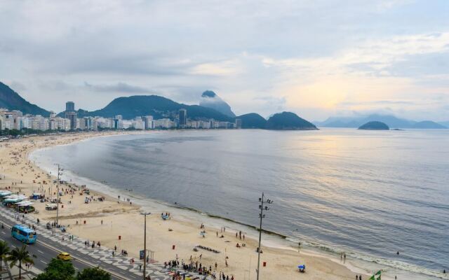 View of Copacabana Beach A1103