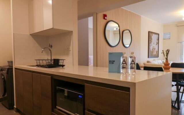 w Cozy 2BR With Balcony Near Parque Kennedy