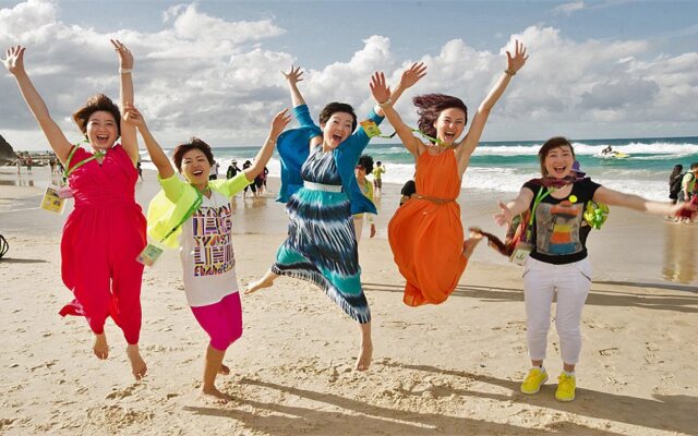 Sand Castles on Currumbin Beach