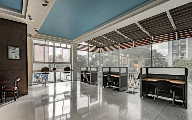 Bed in mixed room near Coyoacan