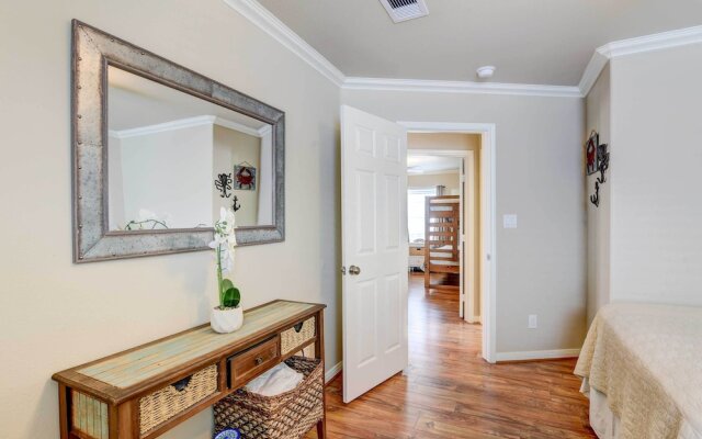 Stilted Galveston Vacation Home w/ Canal Views!