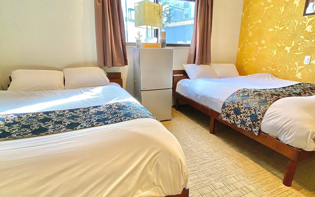 Guest House One More Heart at Kyoto Station South 5 – Guest Rooms – Kyoto