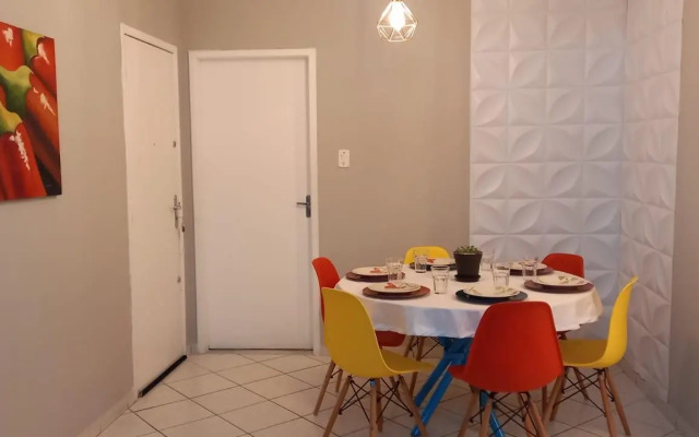 Apto 2 qtos - acesso exclusivo á praia, 30mts