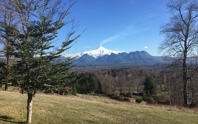 Cabañas en Pucon con vista cordillera