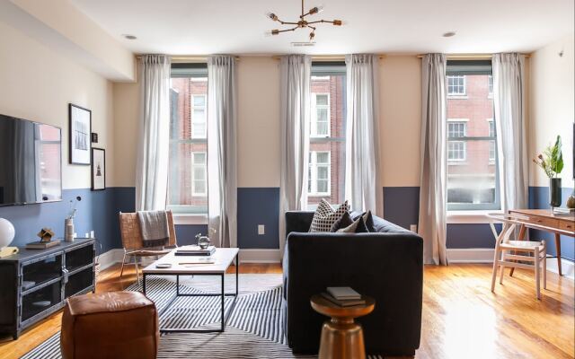 Domio I Old City I Chic 1 Br Apt Near Liberty Bell