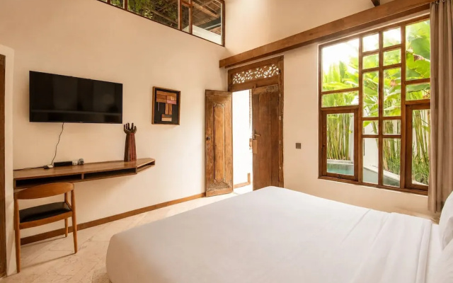 Beautiful 1-br Villa With Pool, 800m Echo Beach – Guest Rooms – Pererenan