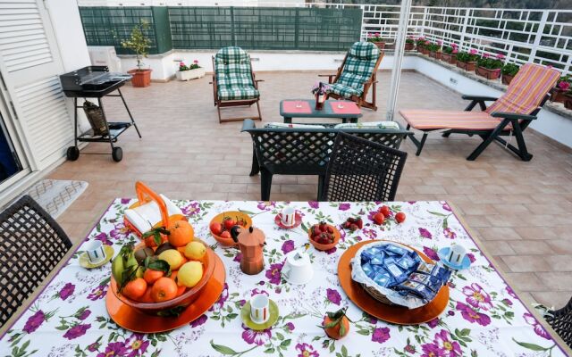 Enjoy the Sunset on Your Vatican Terrace