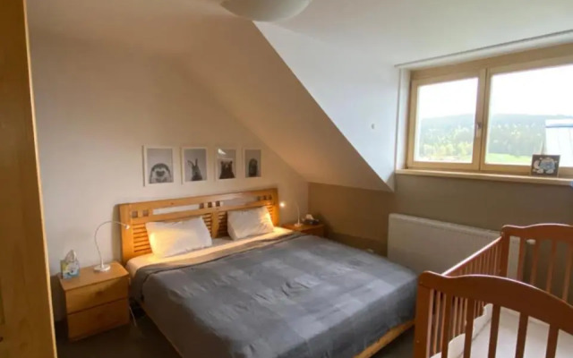 Rodinný apartmán v srdci Šumavy