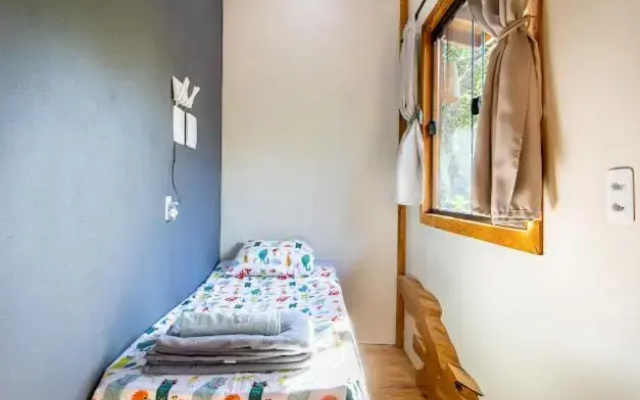 Cabana aconchegante em bombinhas.