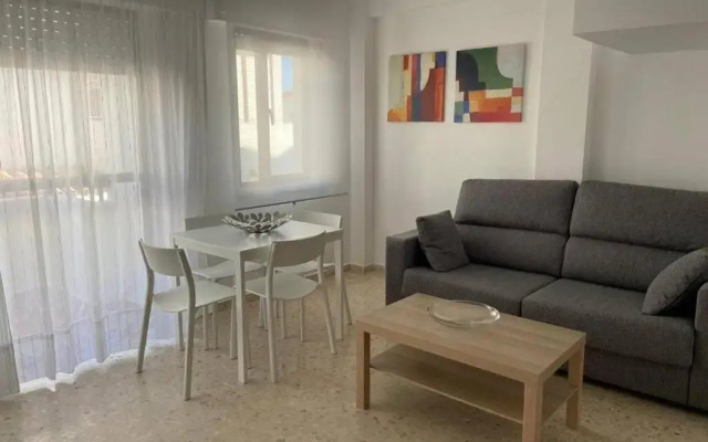 Vivienda adosada a 150m de la playa + patio + wifi