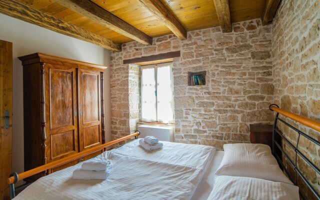 Enchanting villa with beautiful stone architecture