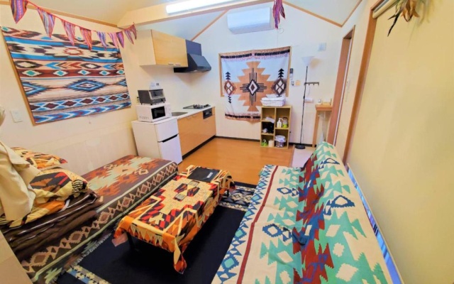 森と湖の楽園ＷorkshopＣampＲesort – Guest Rooms – Fujikawaguchiko