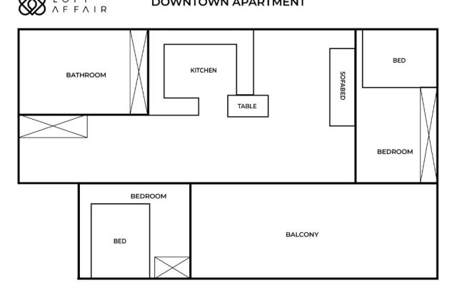 Apartment Downtown by Loft Affair